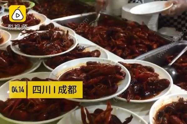 高校食堂推出麻辣小龍蝦夜宵，還有烤生蠔、烤扇貝、缽缽雞(1)