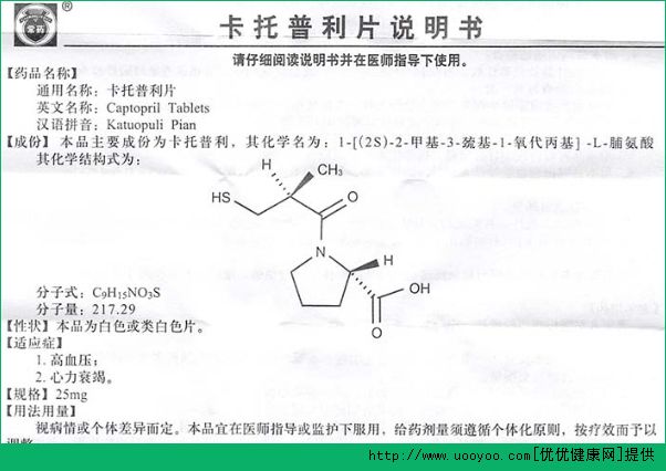 卡托普利片的用量是多少？卡托普利片的副作用有哪些？(2)