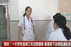 25歲研究生連續(xù)健身三天被下病危通知書，健身有什么要注意的？[多圖]