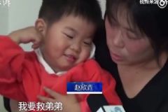 3歲女孩骨髓配型救弟弟，抽血檢查做骨穿堅持不哭[多圖]