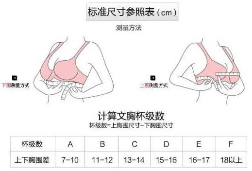 內(nèi)衣70a和75a有什么區(qū)別？?jī)?nèi)衣70a和75a有區(qū)別嗎？[圖]